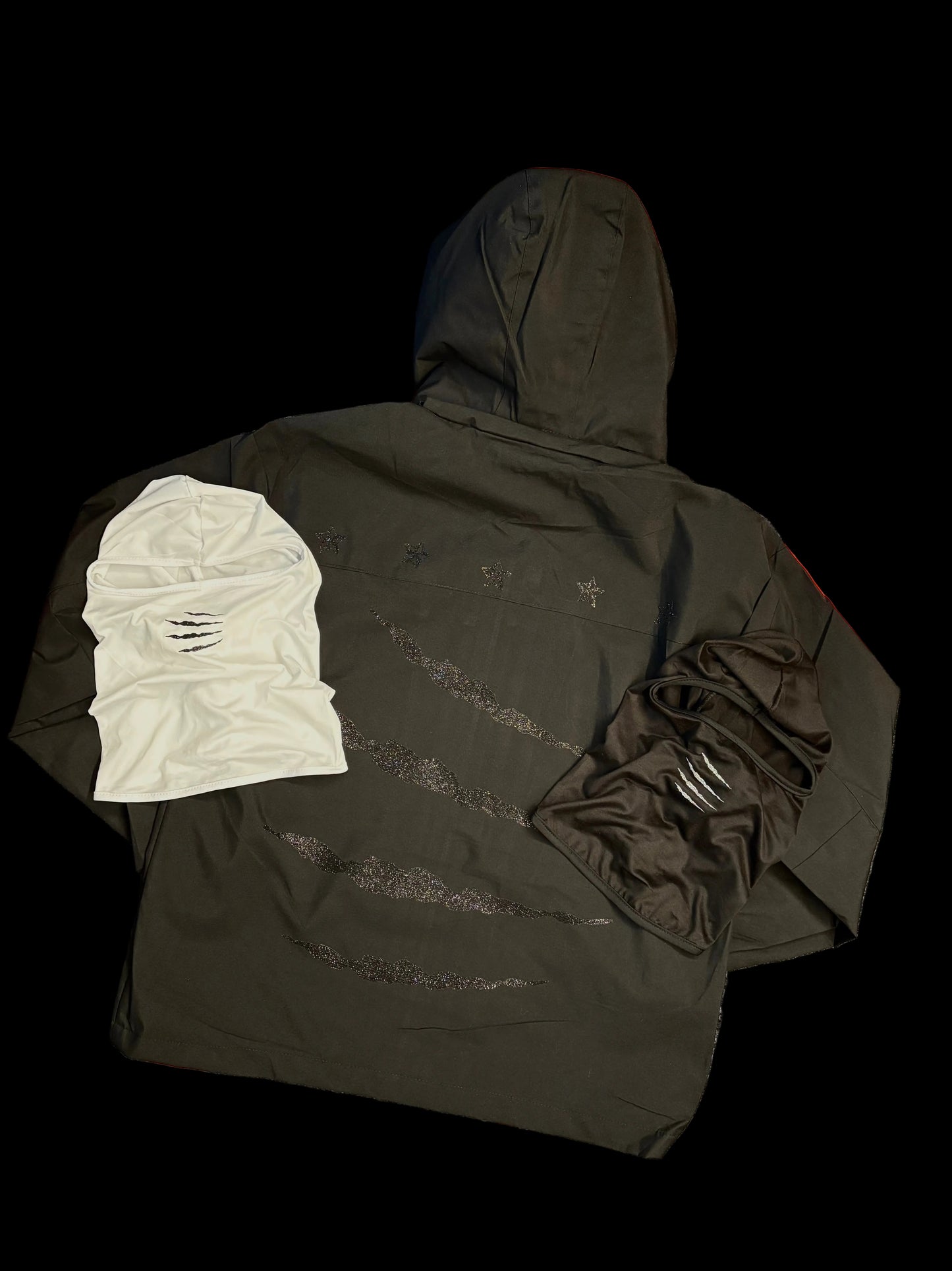 WINDPROOF BLACK CAT + BALACLAVA BLACK