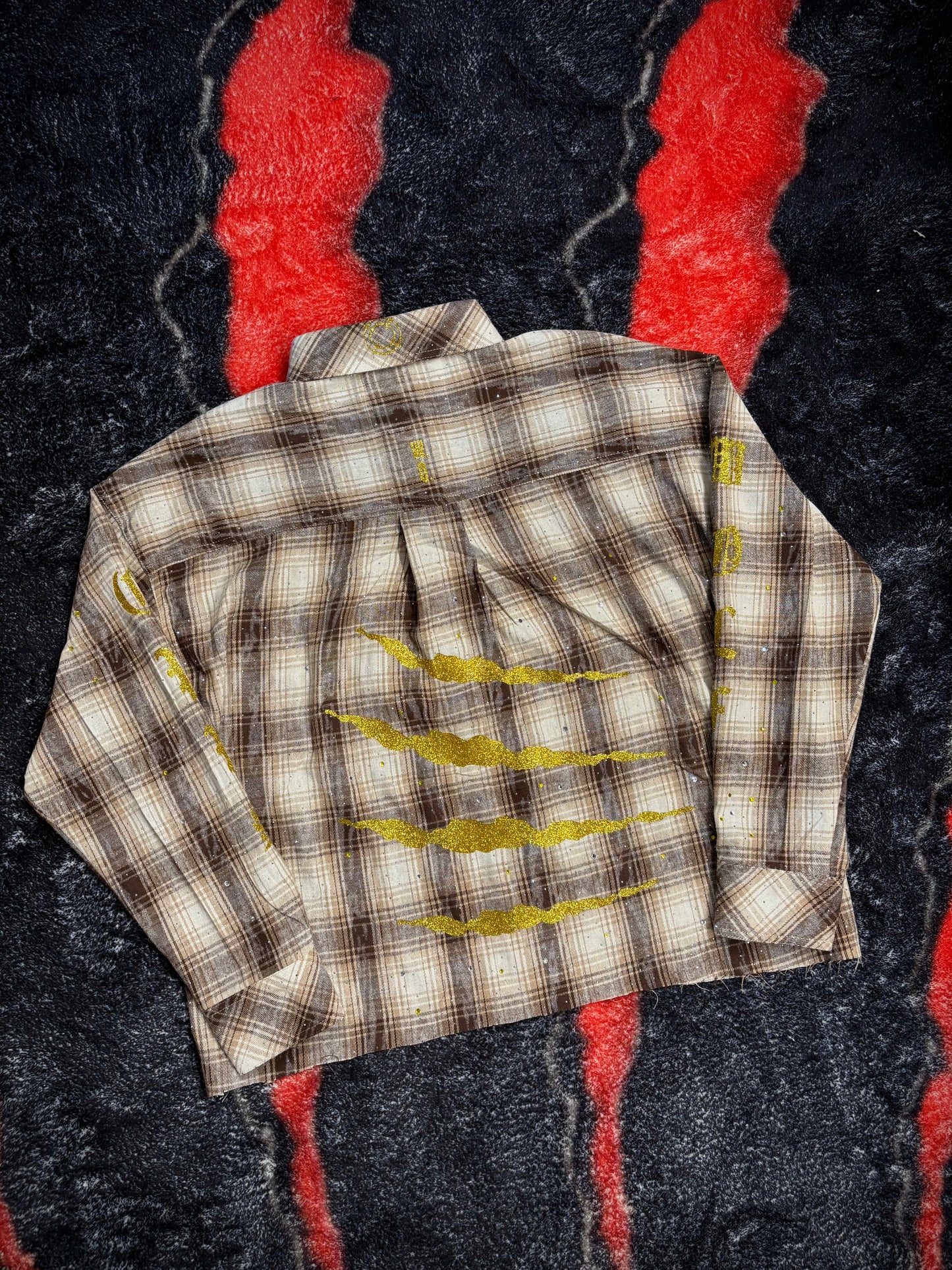 CHECKERED LONG GOLD VVS