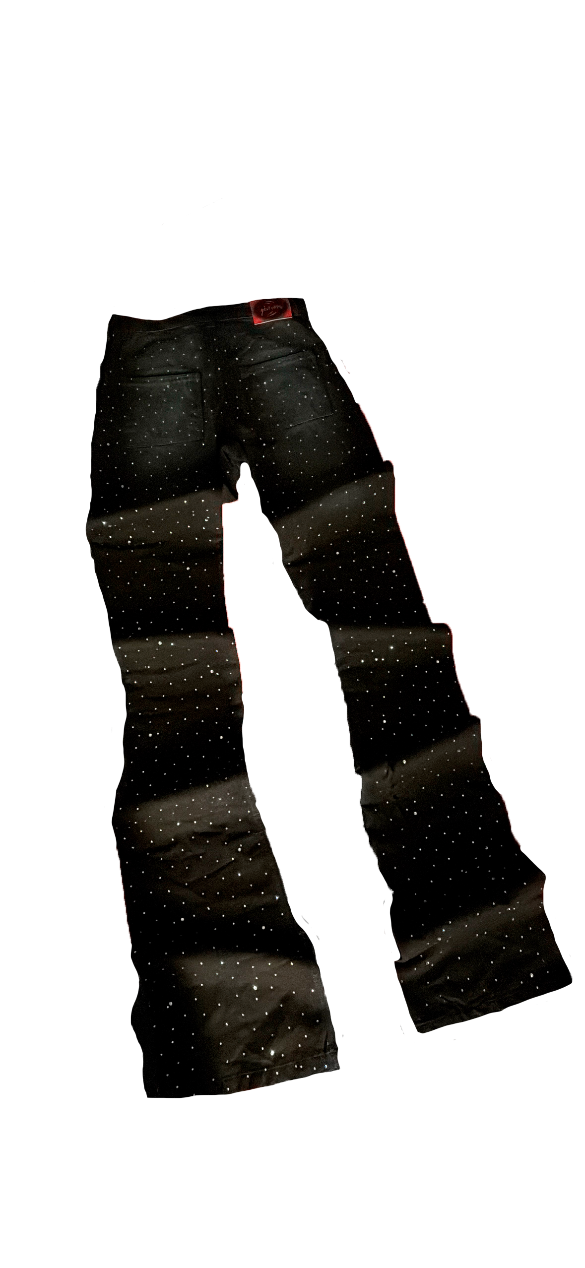 STACKED DENIM BLACK FULL VVS