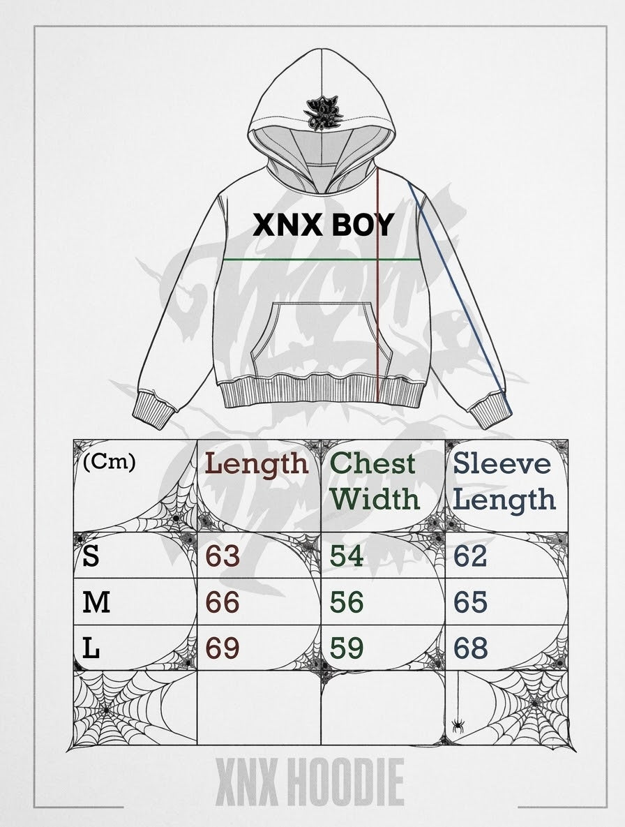 XNX BOY HOODIE WHITE