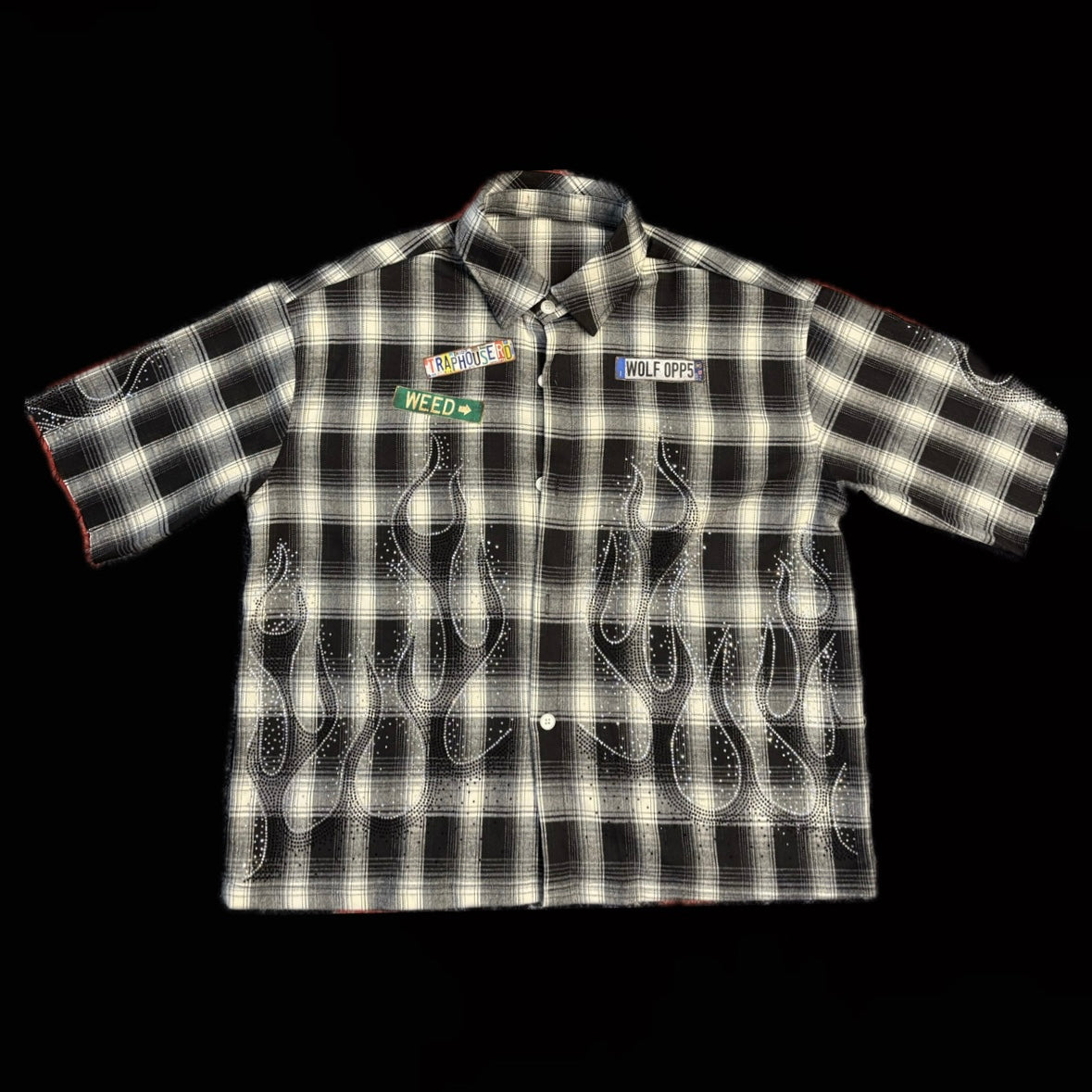 CHECKERED SHORT GALAXY