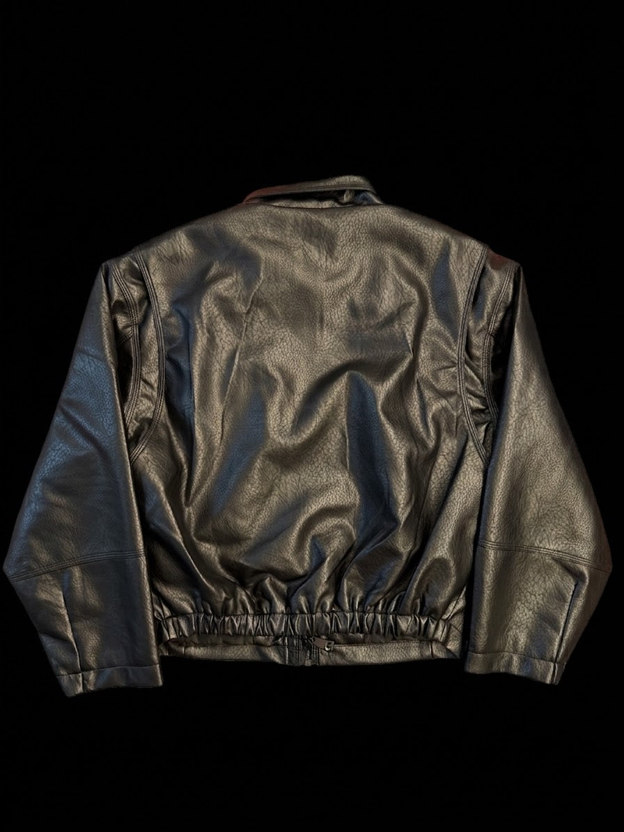JACKET LEATHER BLACK