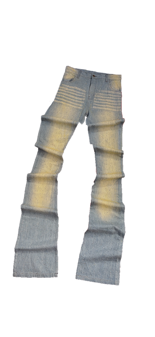 STACKED DENIM WASH VVS