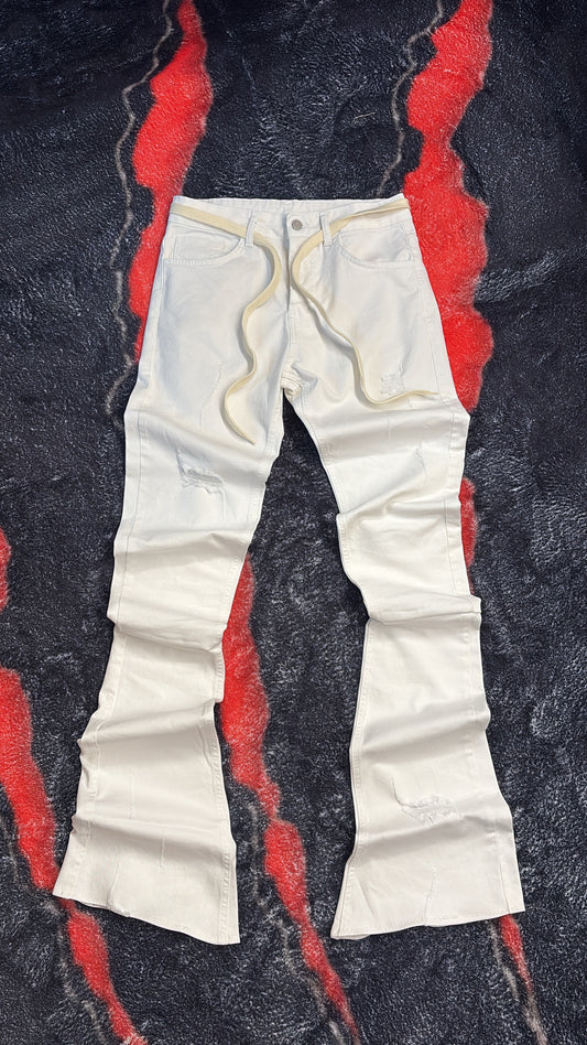 STACKED DENIM WHITE CLASSIC