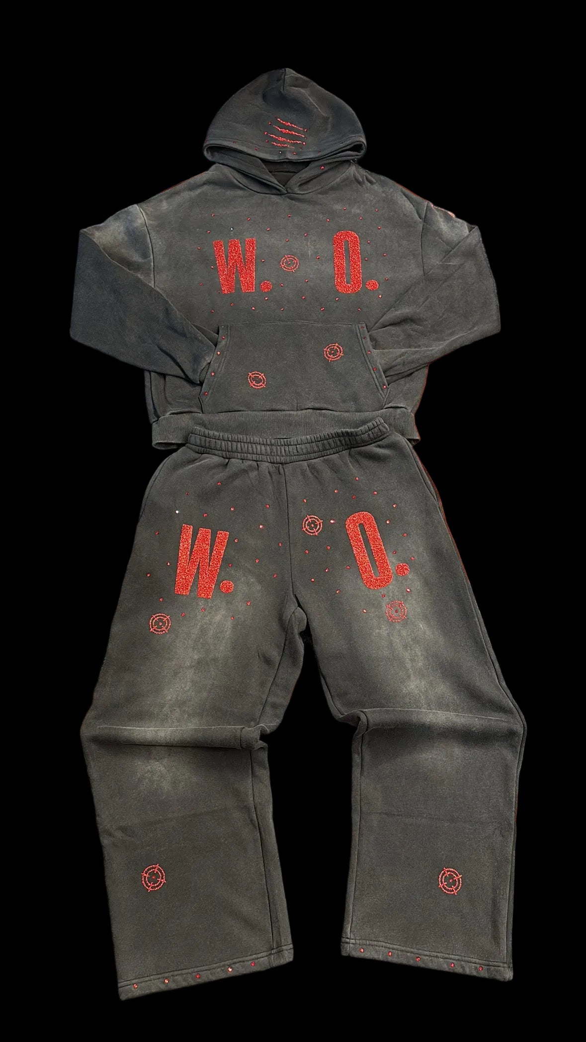 TRACK RED GLITTER WAR