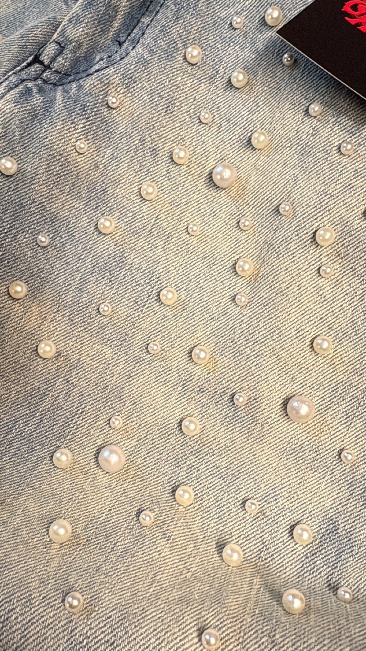 STACKED DENIM WASH PEARLY