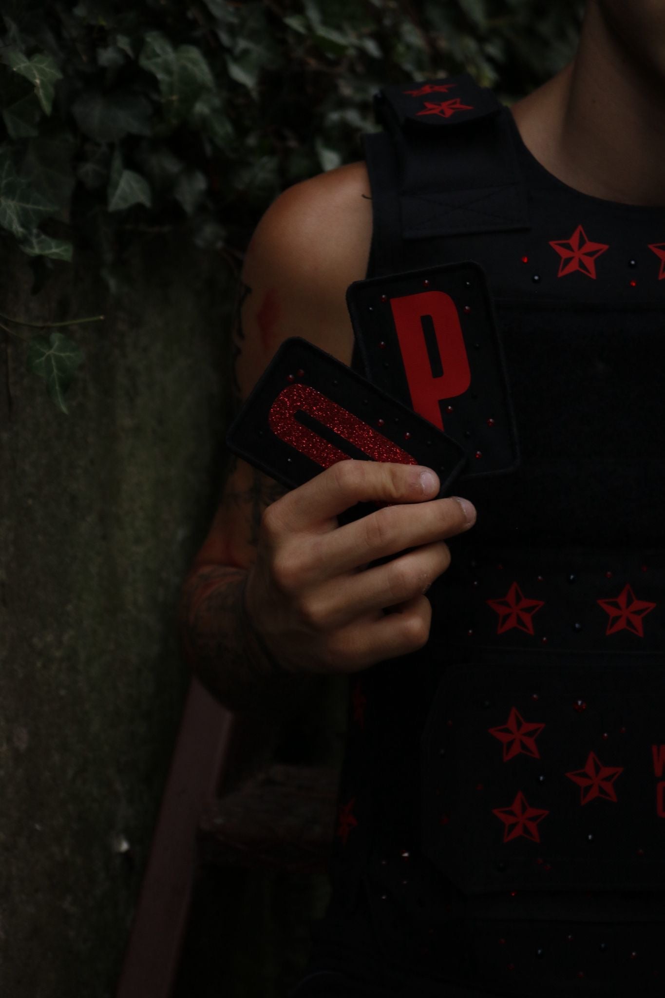 BULLETPROOF BLACK&RED