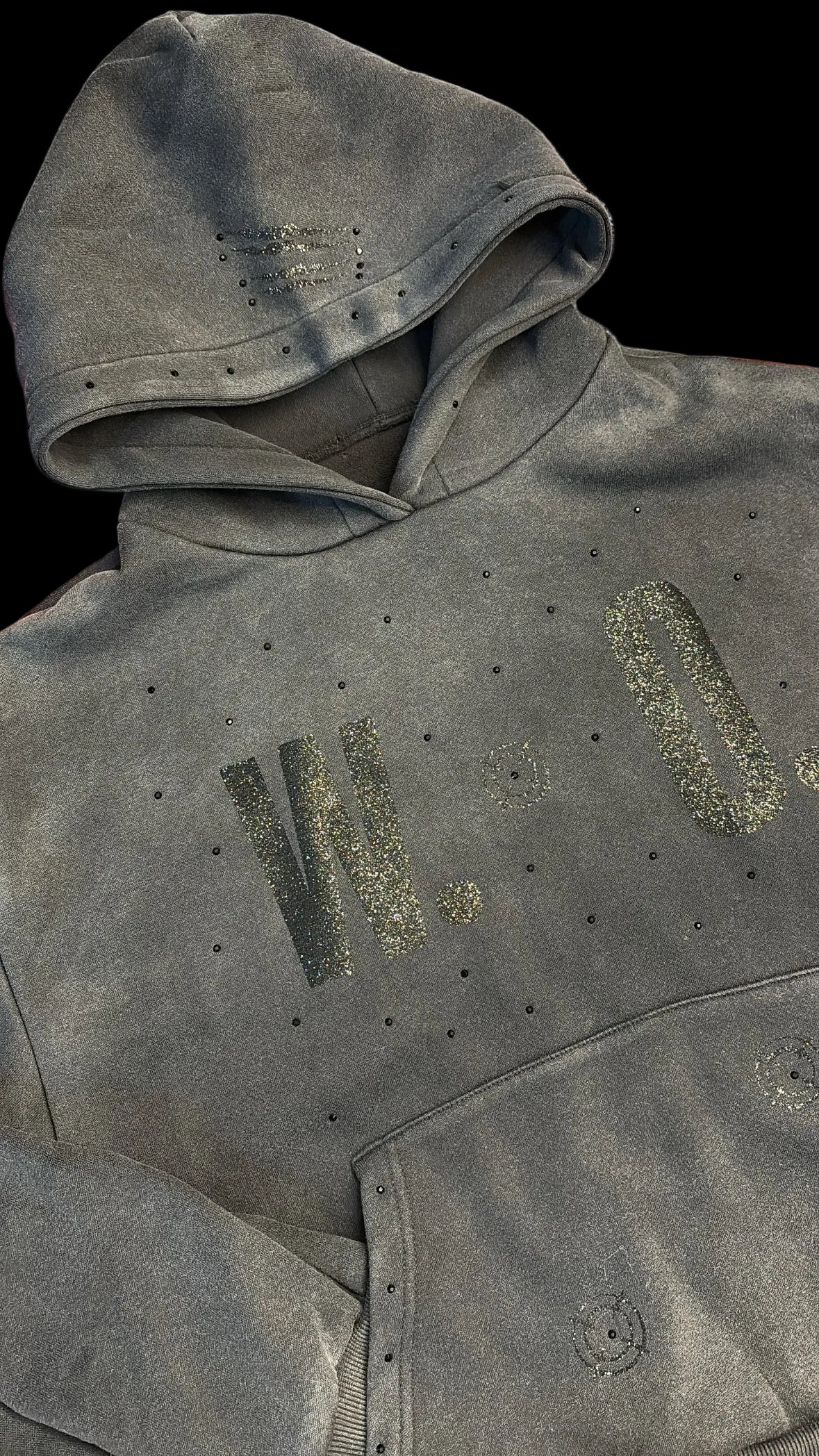 TRACK BLACK GLITTER WAR