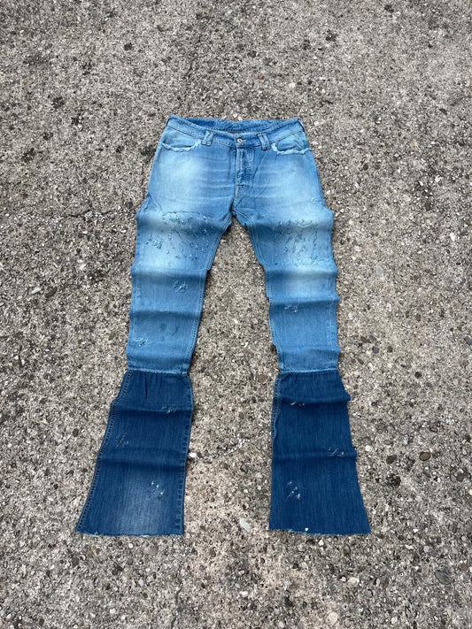 Stacked Blue Denim