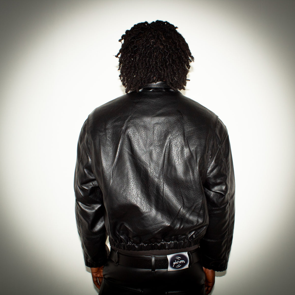 JACKET LEATHER BLACK