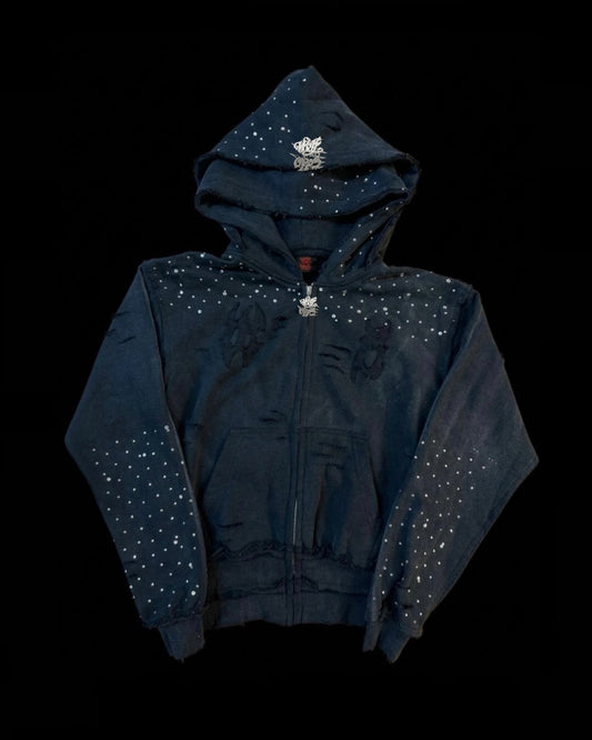 DOUBLE HOOD BLACK CAT