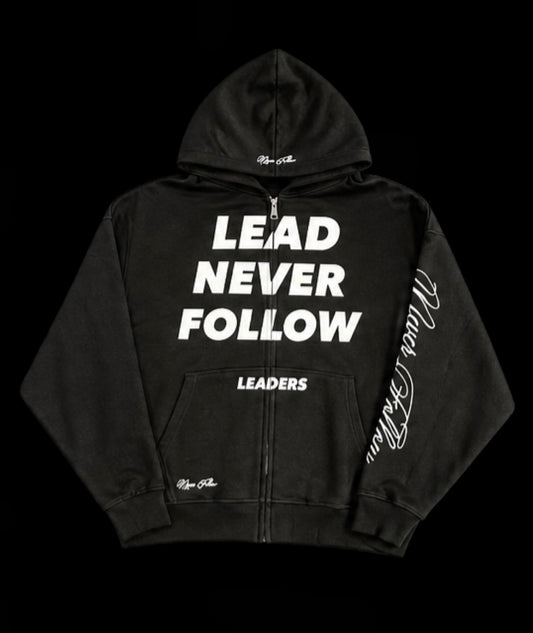 ZIP HOODIE LNF BLACK