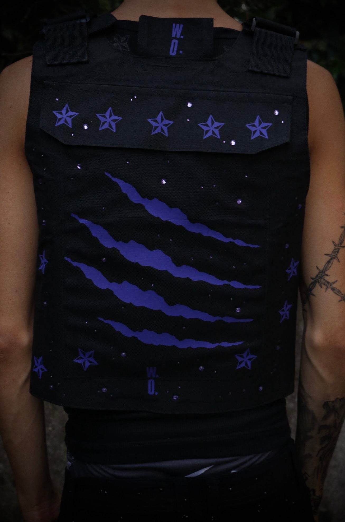 BULLETPROOF BLACK&PURPLE