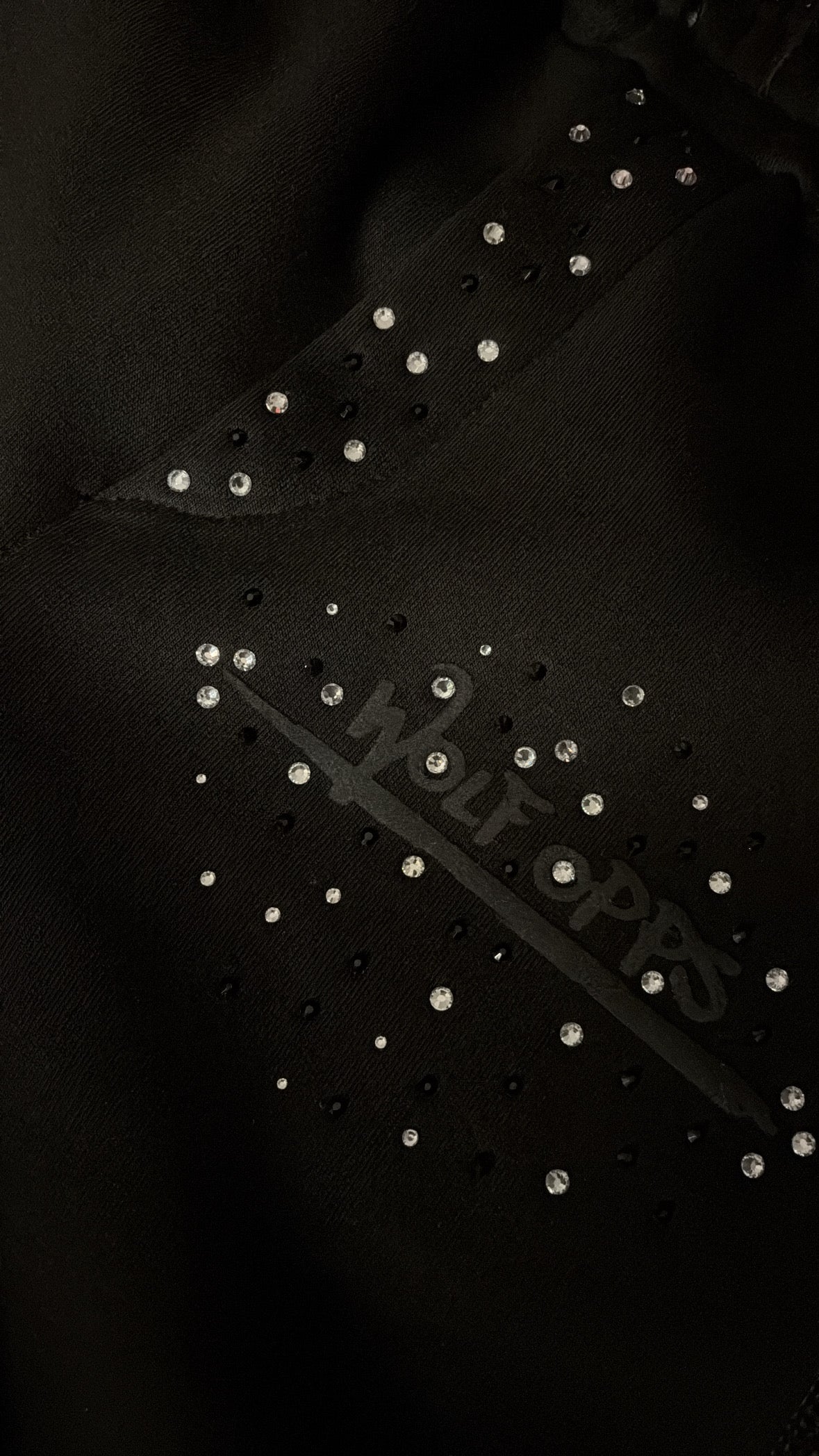 TRACKSUIT BLACK&BLACK VELLUTO