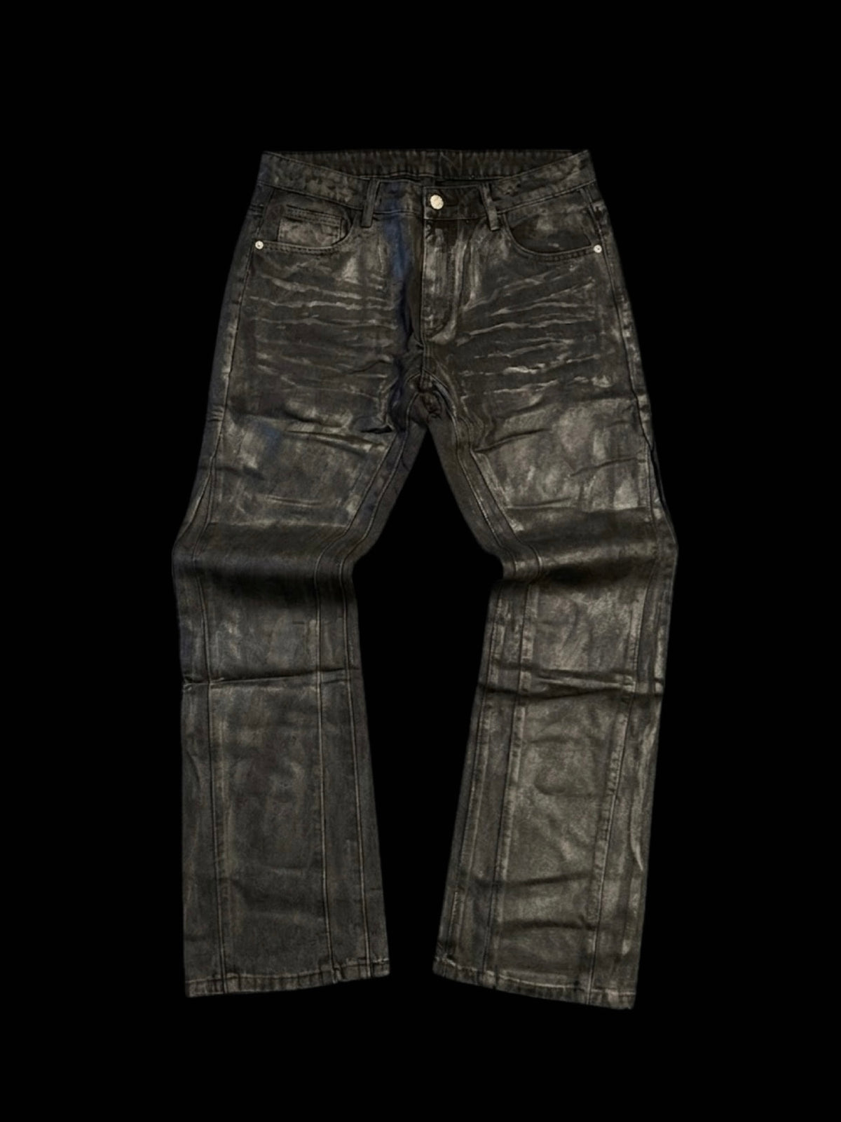 FLARED BLACK WAXED