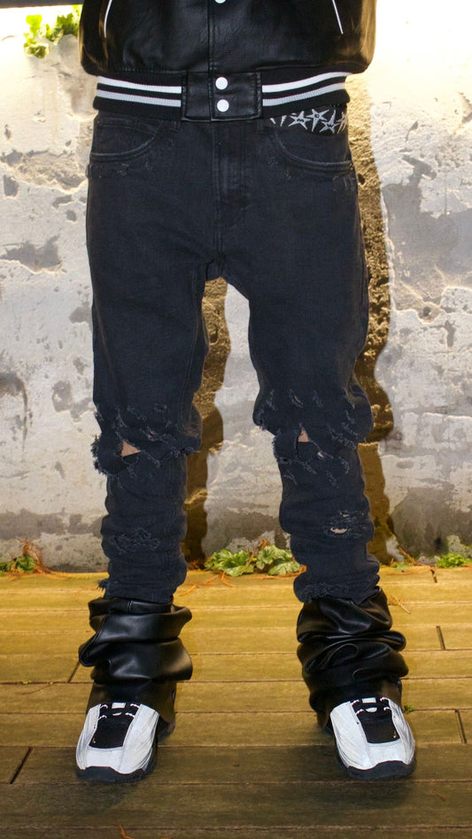 Stacked Meta Skin Denim