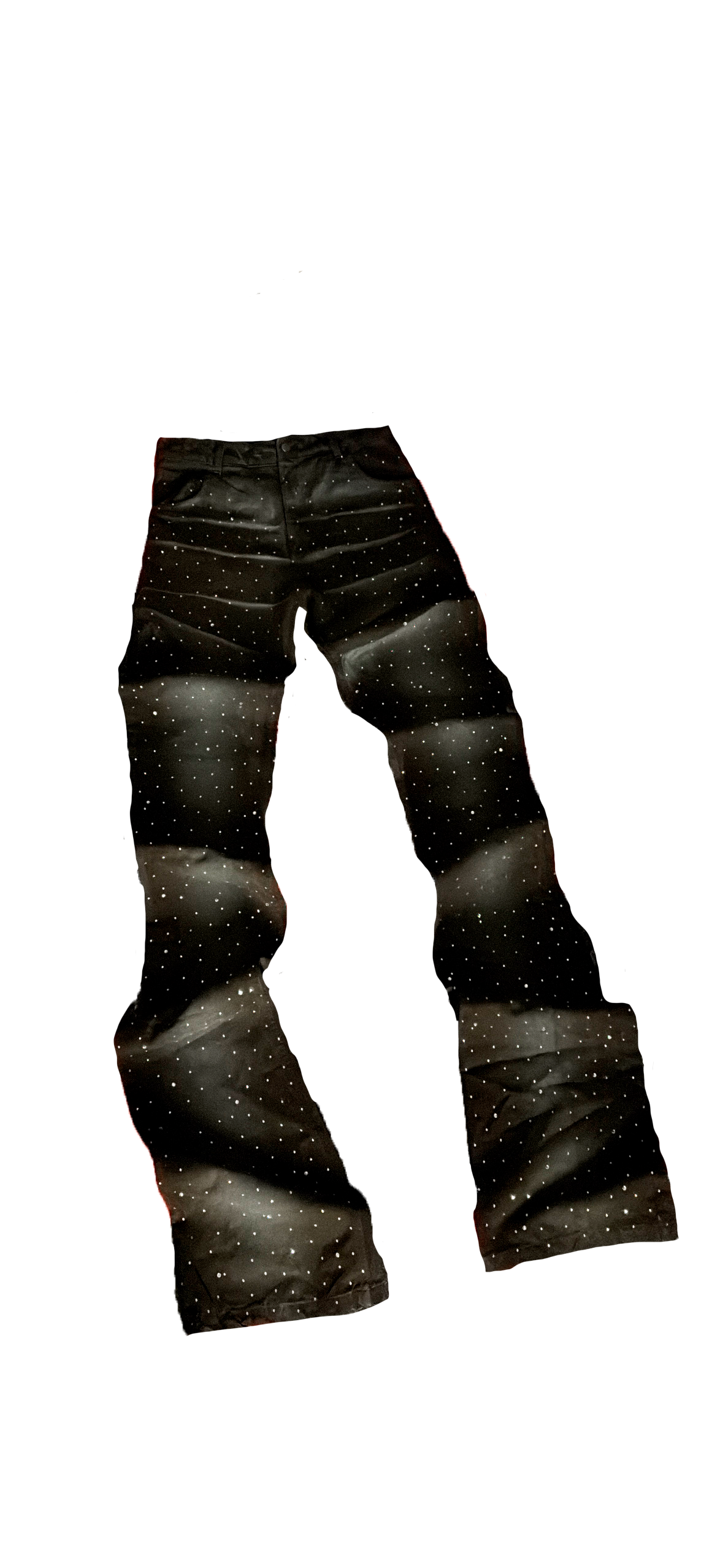 STACKED DENIM BLACK FULL VVS