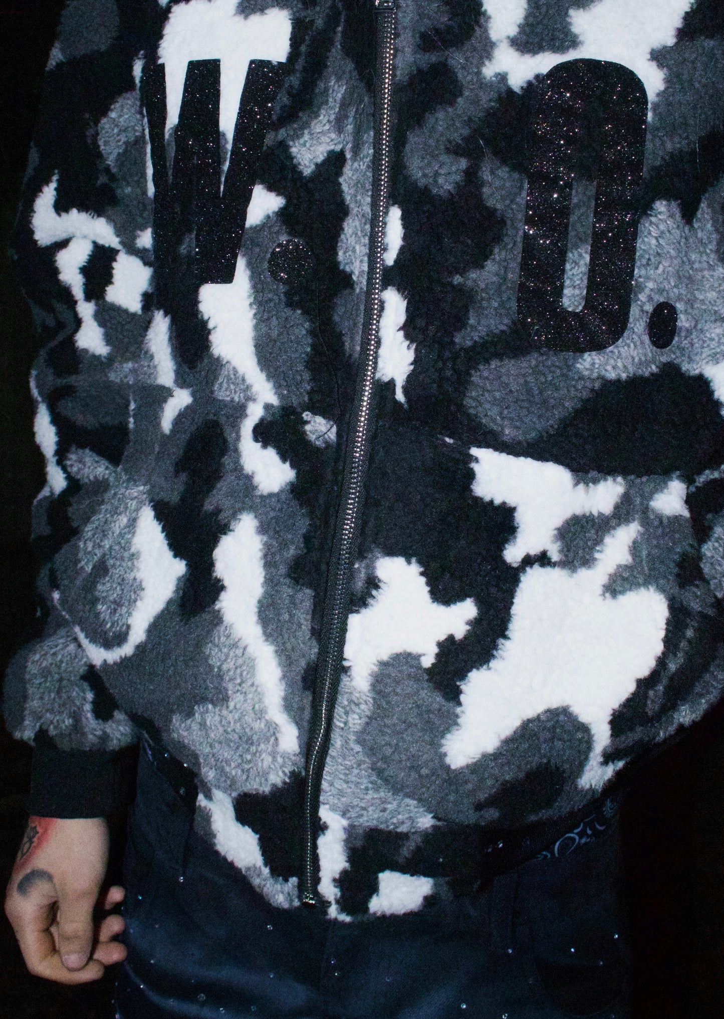 WINTER JACKET FUR BLACK