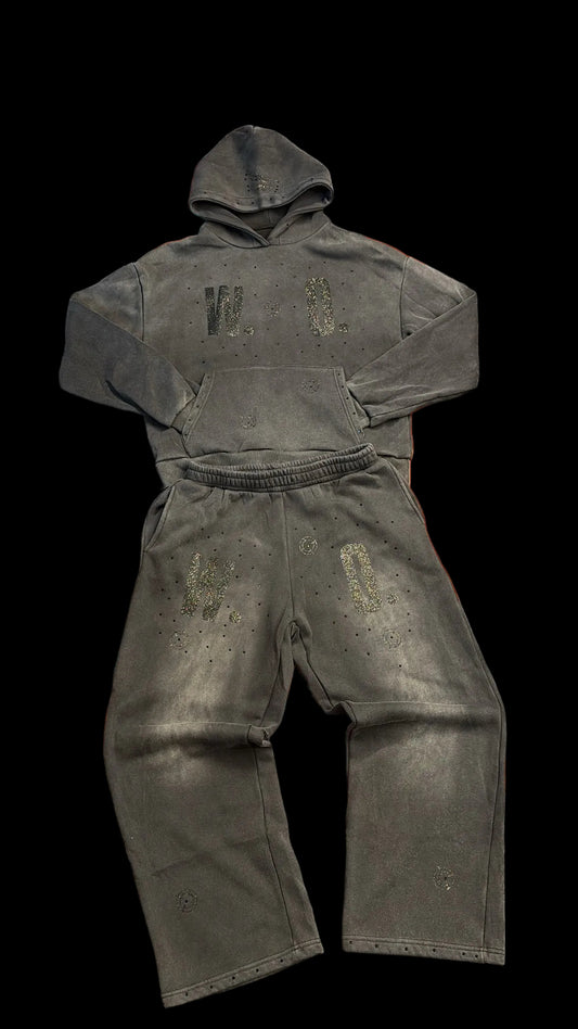 TRACK BLACK GLITTER WAR