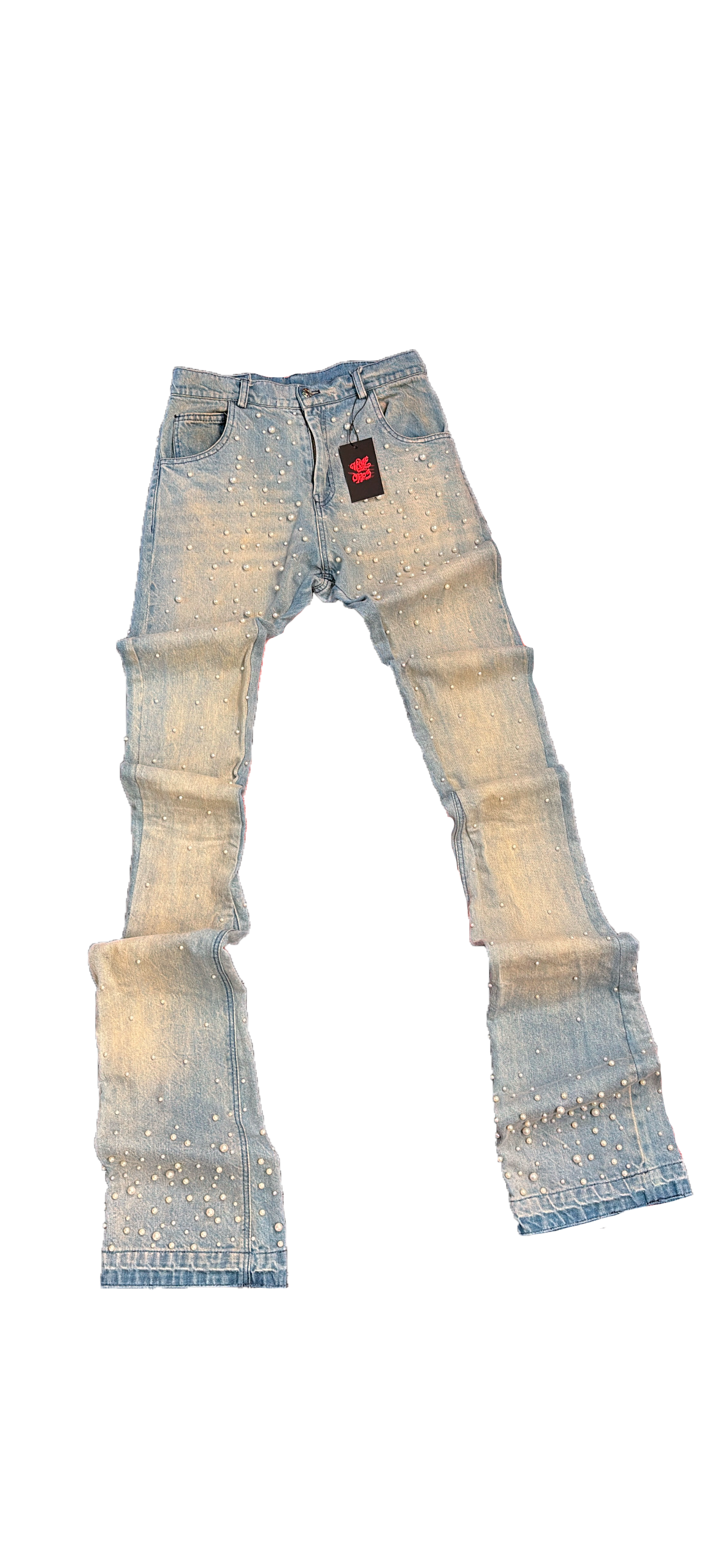 STACKED DENIM WASH PEARLY