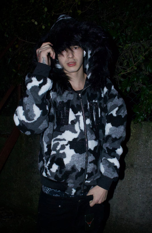 WINTER JACKET FUR BLACK