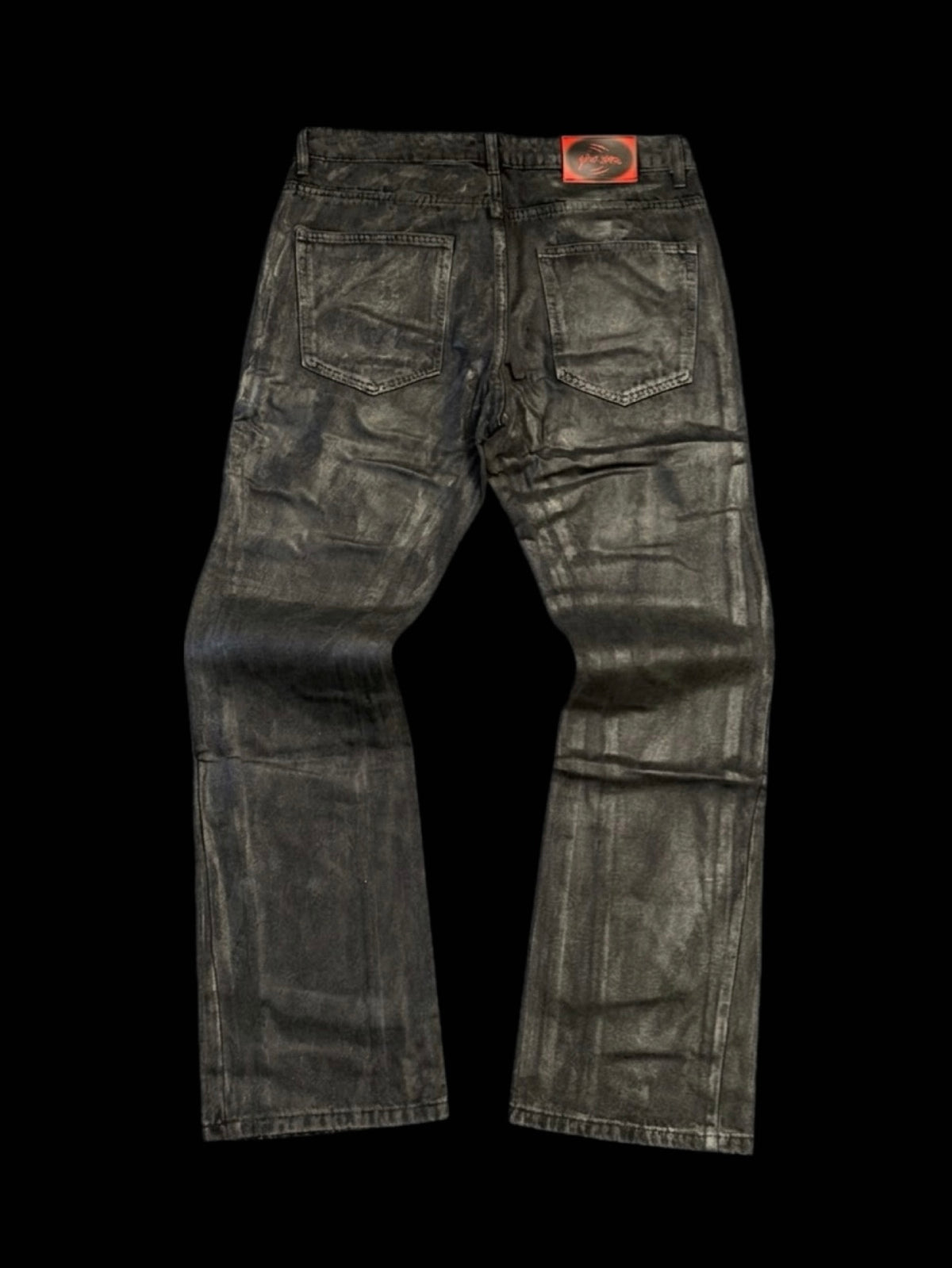 FLARED BLACK WAXED