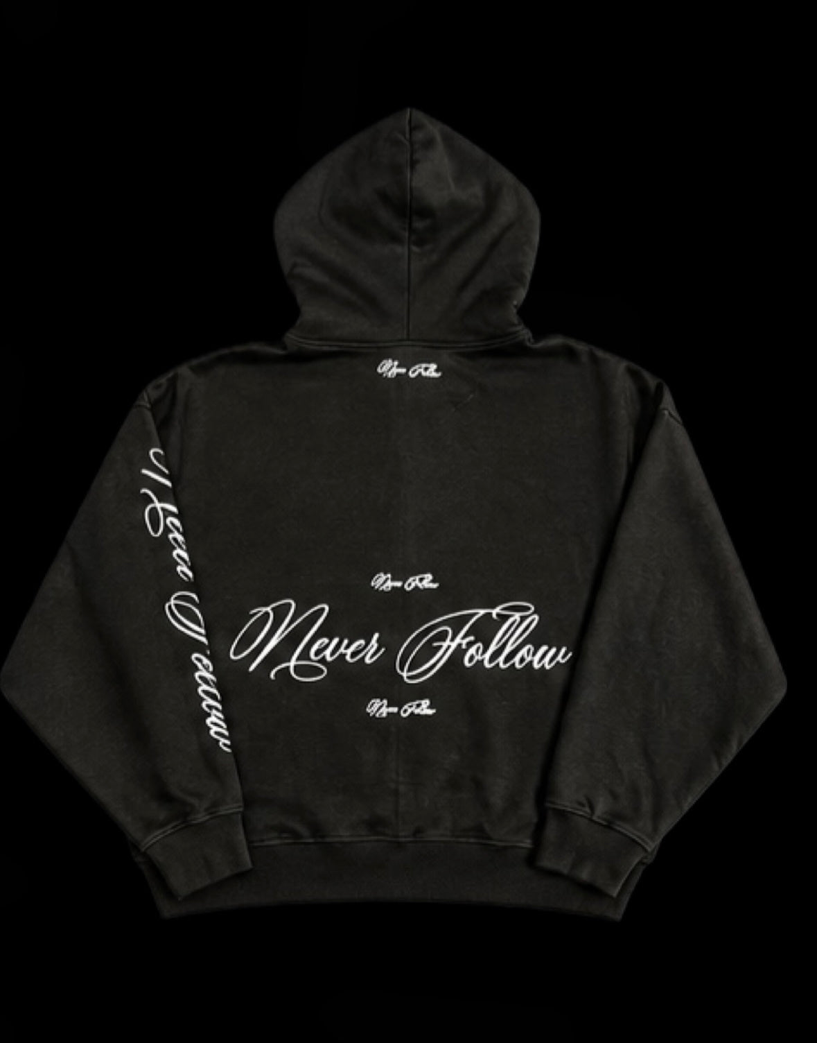 ZIP HOODIE LNF BLACK
