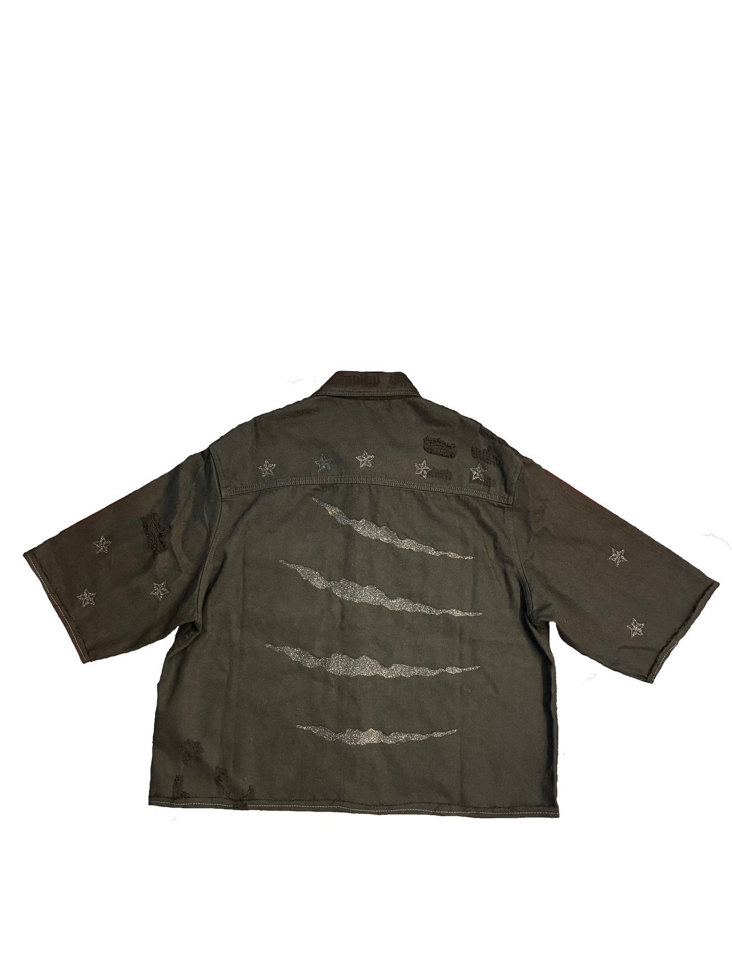 JACKET BLACK CAT GLITTER