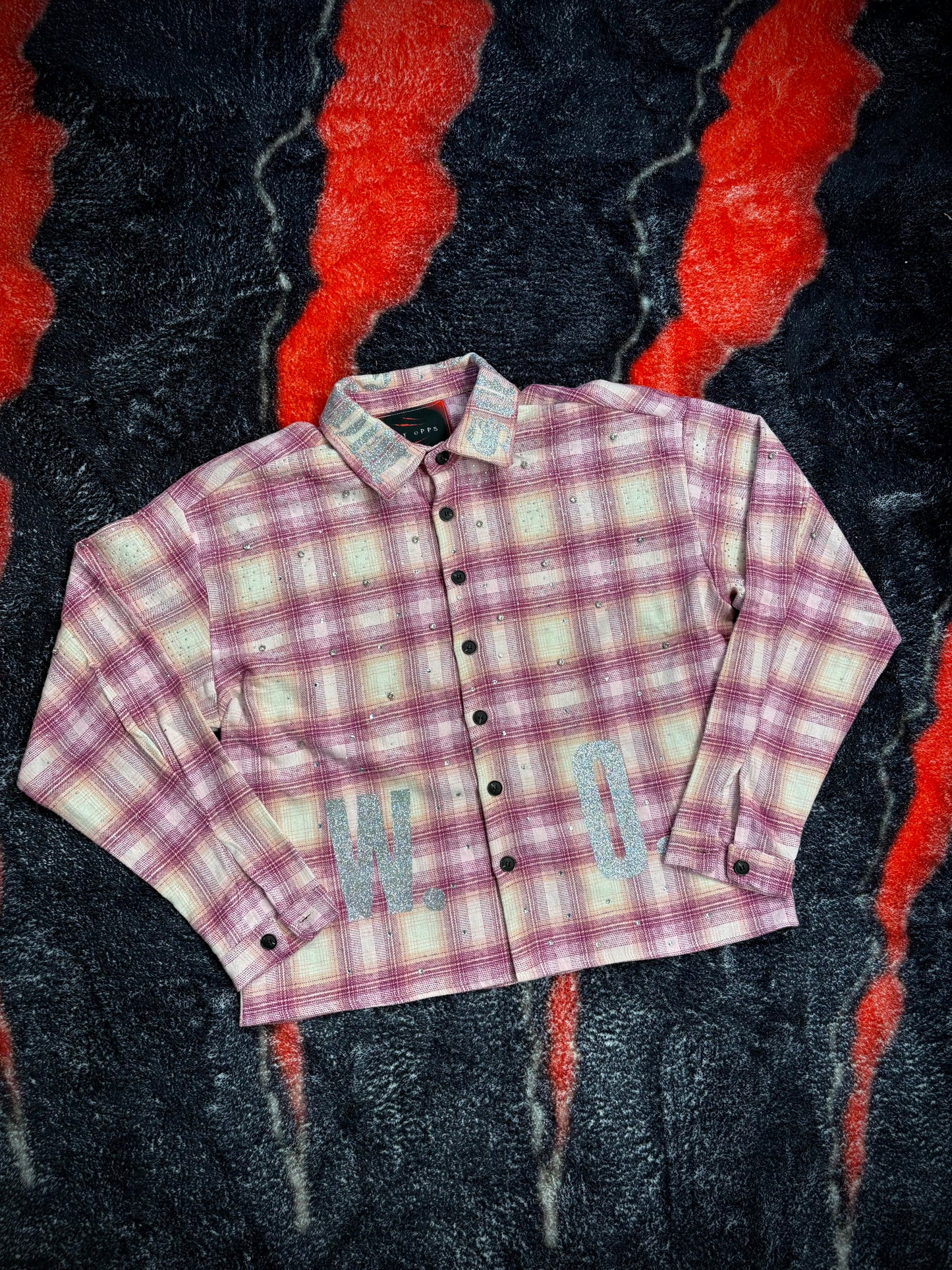 CHECKERED LONG FLAKE PINK VVS